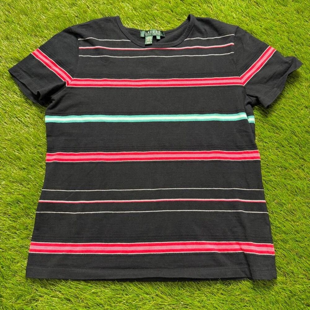 Ralph Lauren black cotton baby tee